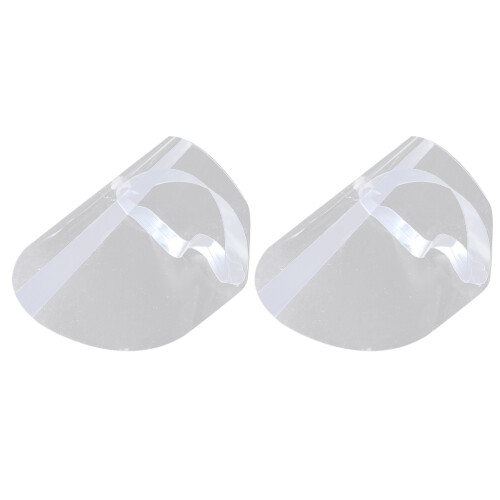 2Pz Para Schizzi Trasparente Bianco Protettiva Effettiva 2