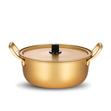 Ramen Saucepan Korean Traditional Ramen Pot 14/16/18/20/22cm Aluminum Noodle Hot Pot with Lid Ref: 9063