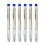 3/4/6Pcs 20mm Long Head Carpenter Marker Deep Hole-6 blue 1