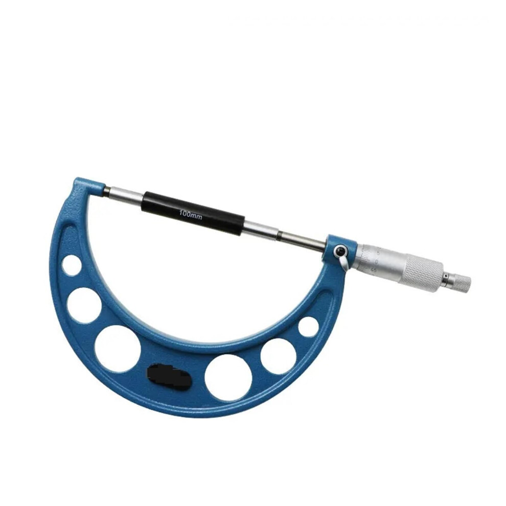 Micrometer 100125Mm Accuracy Outside Micrometer Gauge Measuring Tool With Hardened Alloy Probe 0.01Mm Precision 9323874448138