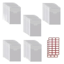 50 Pcs/Set Clear Die Storage Bag Stamp-18x24cm vertical sty
