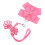 1Conjunto Peitoral Rosa Com Para Cães, Material Respirável 4