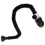 1Set Kit Scarico Cucina Nero in Acciaio Inox E 8