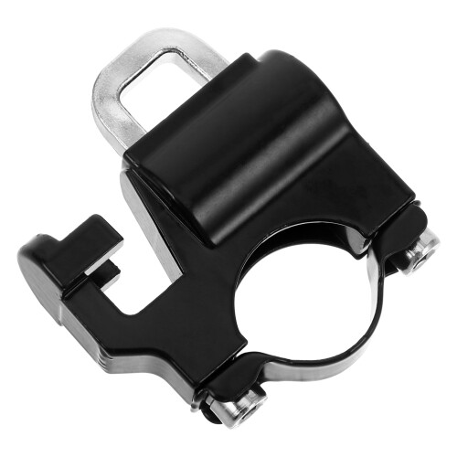 1Conjunto Cadeado Para Capacete Preto Para Scooter