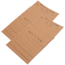 20Szt Karty Przepisów Z Kraftowego Papieru, Dwustronne, Kuchenne