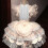 White Lace Detachable Ruffle Collar for Women Men Soft Polyester 4