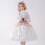 White Lace Detachable Ruffle Collar for Women Men Soft Polyester 3