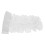 White Lace Detachable Ruffle Collar for Women Men Soft Polyester 10