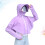 Coprispalle Anti-Uv Con Cappello E Viola 5