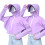 Coprispalle Anti-Uv Con Cappello E Viola 8