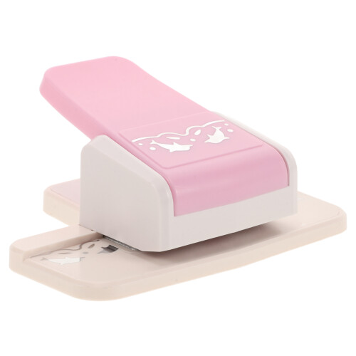 Blue Portable Craft Hole Punch ABS Plastic Alloy for DIY