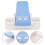 Blue Portable Craft Hole Punch ABS Plastic Alloy for DIY 8