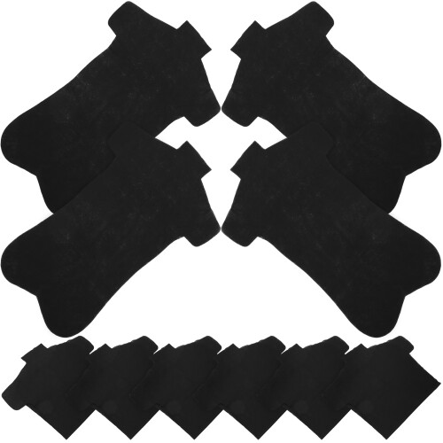 10Pièces Protections En Papier Noir Pour Massages Spa