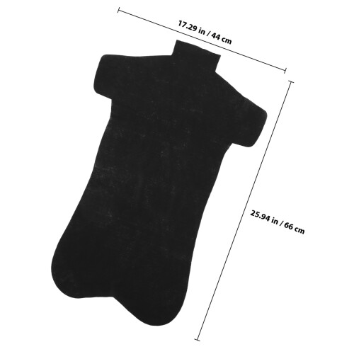 10Pièces Protections En Papier Noir Pour Massages Spa 1