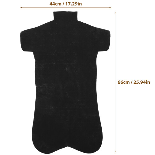 10Pièces Protections En Papier Noir Pour Massages Spa 2
