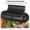 2Pièces Enceinte Étanche Pour Rallonge Câble Noir Durable 6