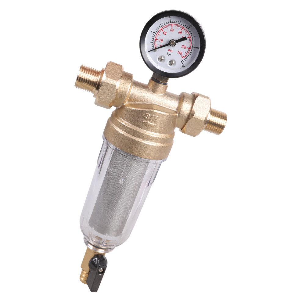 High Flows Backwashable Pre Filter System Auto Cleaning-1/2" 7754000940776