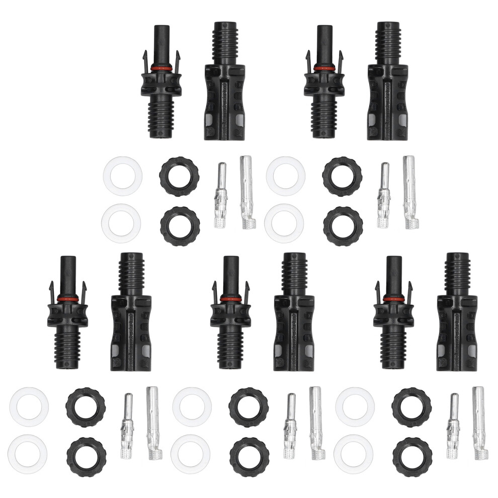 Efficient Solar Branching Solution, 8Awg Solar Connectors For Seamless Energy Flow, High-Current Solar Connectors For Durable Outdoor Performance, For 9436597701715