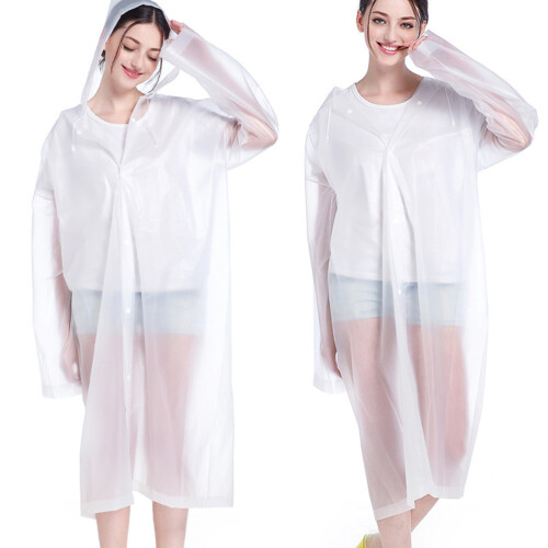 2Pièces Transparent Adulte Portable Et