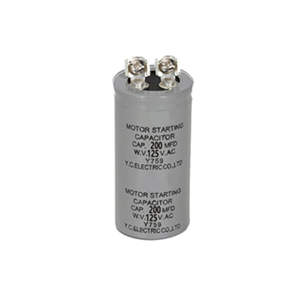 Cd60 125V/250V 50Uf-1200Uf Motor Starting Running-200Uf 125V 7754000943708