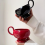 Fashion 280ml Ceramic Coffee Mug With Convenient Handle-White 2