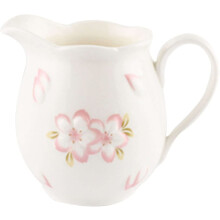 Cream Sugar Bowl, Ceramic Tableware, Cream and Sugar Pot (Colour: Cream)