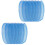 10Pieces Flexible Paint Filter Bags Mesh Strainer for-Blue S 1