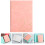 Planner Accademico Rosa Con Carta Daolin Per Studio E Lavoro 9