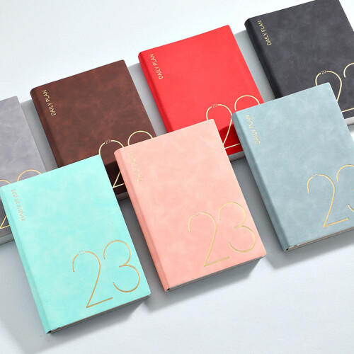 Planner Accademico Rosa Con Carta Daolin Per Studio E Lavoro 1