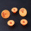 100Pz Ear Tags Arancioni Per , E Resistente 7