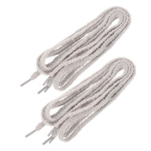 2Pares Cadarços Pelúcia , Macios E Para Tênis E
