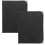 Portamenu Nero Trasparente in PU PVC Per Casa 1
