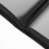 Portamenu Nero Trasparente in PU PVC Per Casa 7