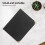 Portamenu Nero Trasparente in PU PVC Per Casa 4