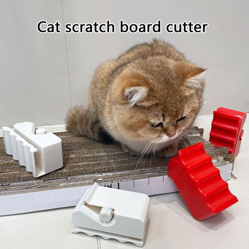 Lightweight Corrugated Paper Cutter With Ergonomic Design-Red 2