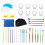 1Conjunto Kit De Pontilhamento Para Mandala Superfícies 10