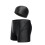 Traje De Banho Preto Com , Secagem Rápida 10