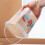 5Pcs Plastic Square Buckets with Handle for Ice Cubes Milk Tea Juice 5