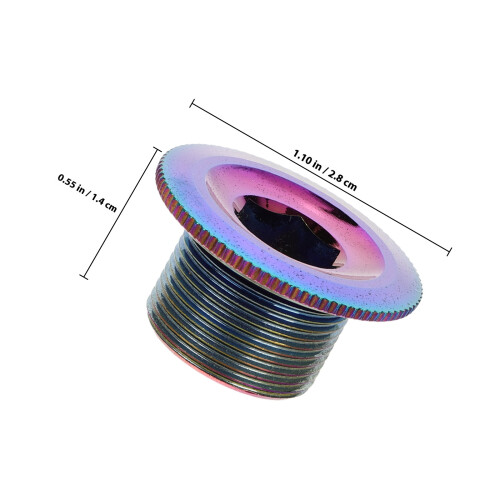 Vis De Fixation Pédalier En Aluminium Multicolores Pour 1