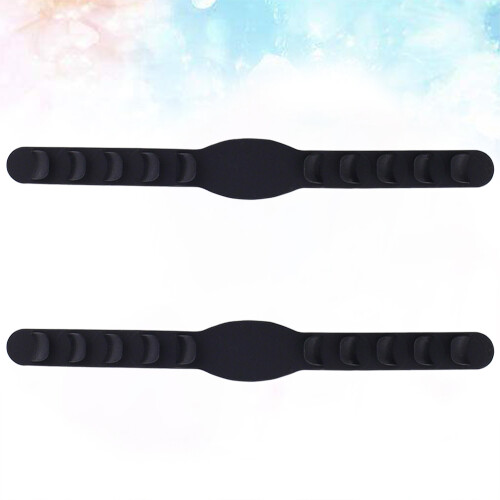 5Pz Maschera Silicone Nero Regolabile Per E Attività 2