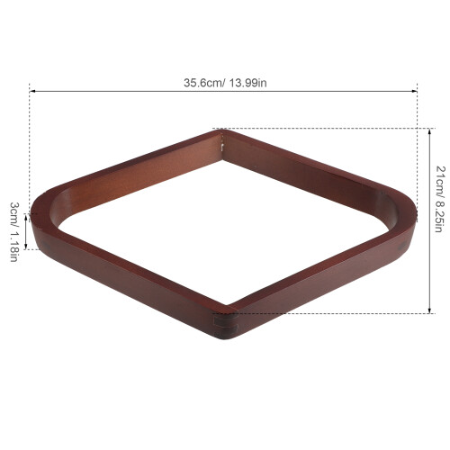Billiard Rack Voor Pooltafel Bruin Duurzaam 1