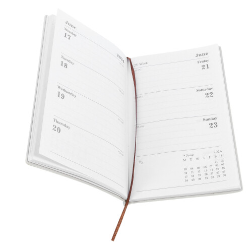 Papierowy Planner Notepad Organizer Do Pisania Niebieski