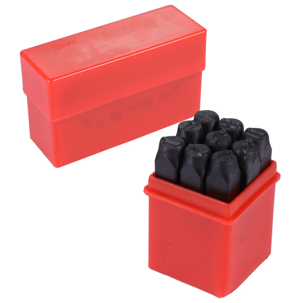 36Szt Zestaw Stali WęGlowej Stemple Liter Czarny Do SkóRy-image