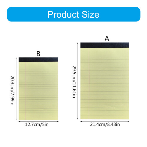 4 Pcs 50 Sheets A 4 A 5 Note Pad Multifunctional-127x203mm 2