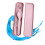 Talheres Portátil Rosa Com Colher, E Para 5