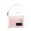 Portamonete Rosa in PVC Con Strap Per Carte Glitter 1