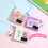 Portamonete Rosa in PVC Con Strap Per Carte Glitter 5