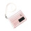 Portamonete Rosa in PVC Con Strap Per Carte Glitter 7