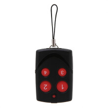 Controle remoto universal para porta de garagem, prático e compatível com múltiplas frequências para uso amplo, fácil programação para