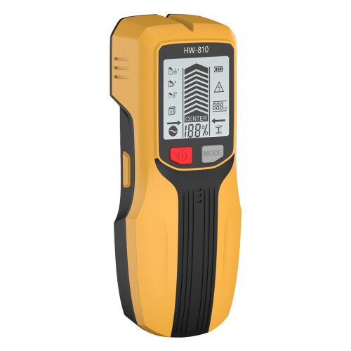 Efficient Metal and Wall Detector Wall Scanner for Home-Yellow